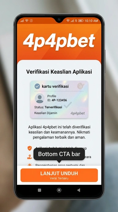 Kanal Resmi 4p4pbet untuk Pengguna Android