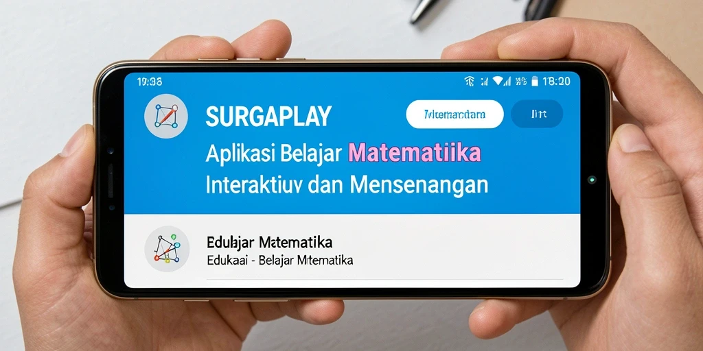 Antarmuka aplikasi SURGAPLAY yang interaktif dan ramah anak.